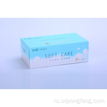 Бумага для лица Moisturizing Box Tissue Facial Paper для бизнеса